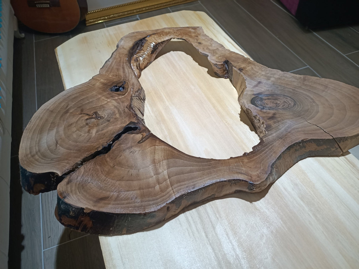 Walnut Wood Slab for DIY and Epoxy Table 50cm