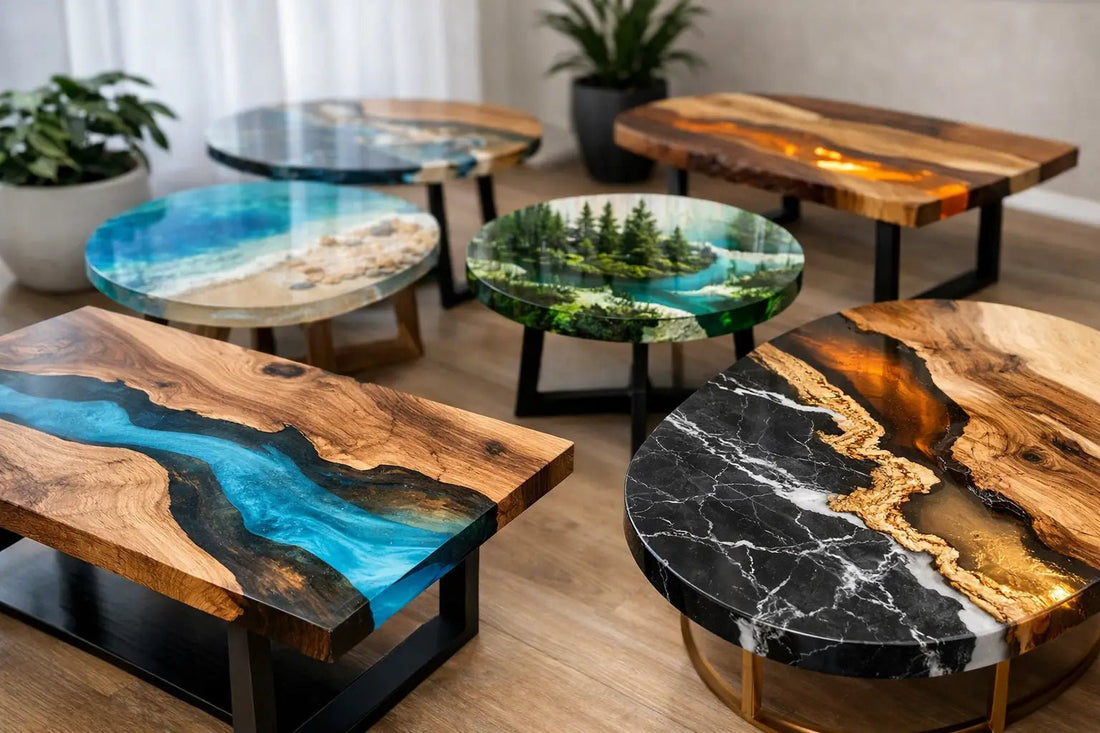 8 Resin Table Design Trends to Watch