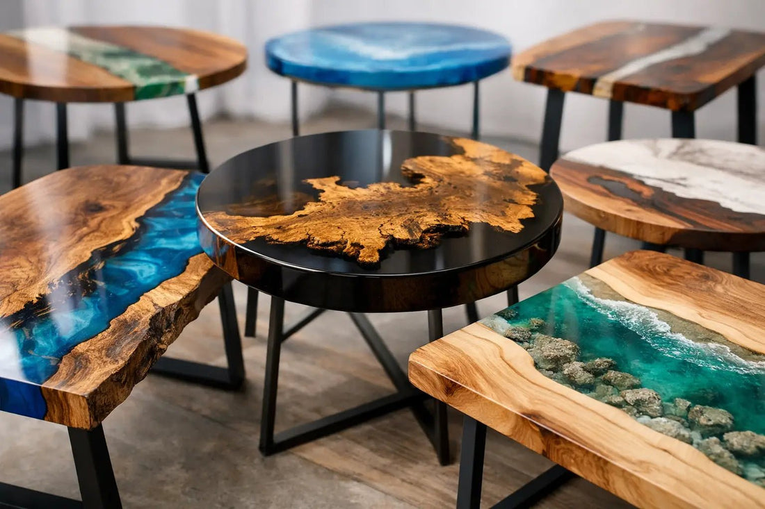 9 Epoxy Resin Table Projects Worth Making