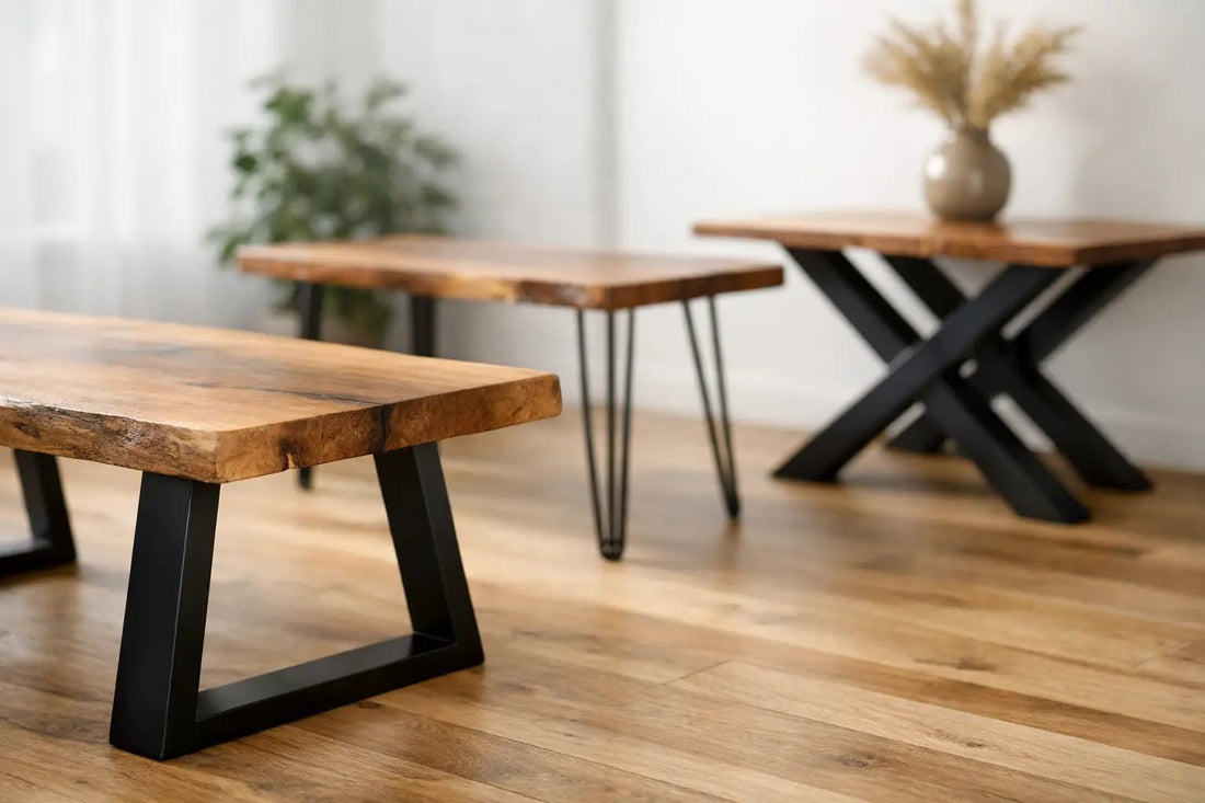 Best Live Edge Table Legs for Any Style