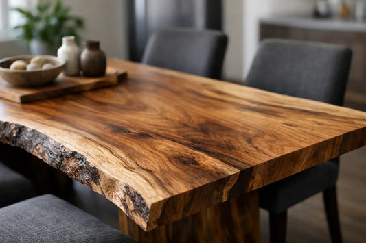 Choosing a Wood Slab Dining Table Top