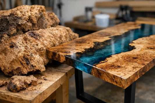 Choosing Burl Wood for Epoxy Table Builds