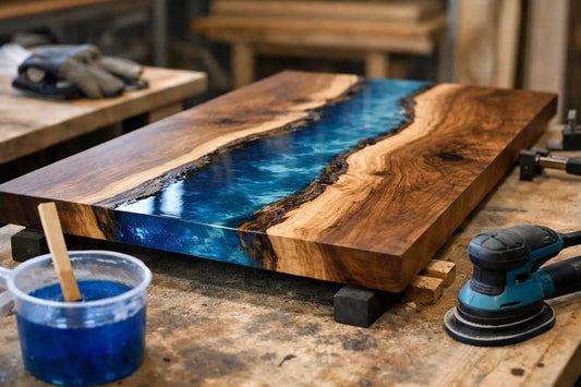 How to Build a Resin River Table