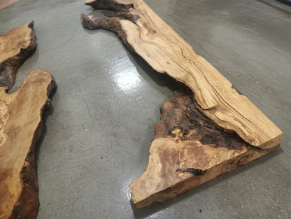 80cm - 100cm Olive River Epoxy Slab Set