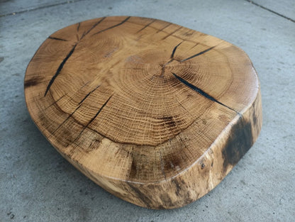 Live Edge Ash Coffee Table 40cm - 50cm