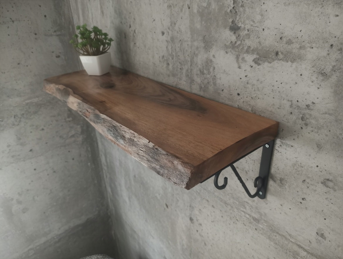 Natural Bookshelf Walnut Linden 40-60-80cm
