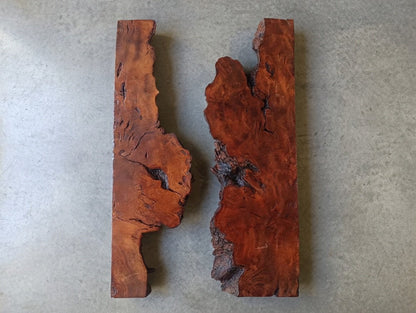 Brown Olive Wood Slab for DIY Epoxy River Table 50cm