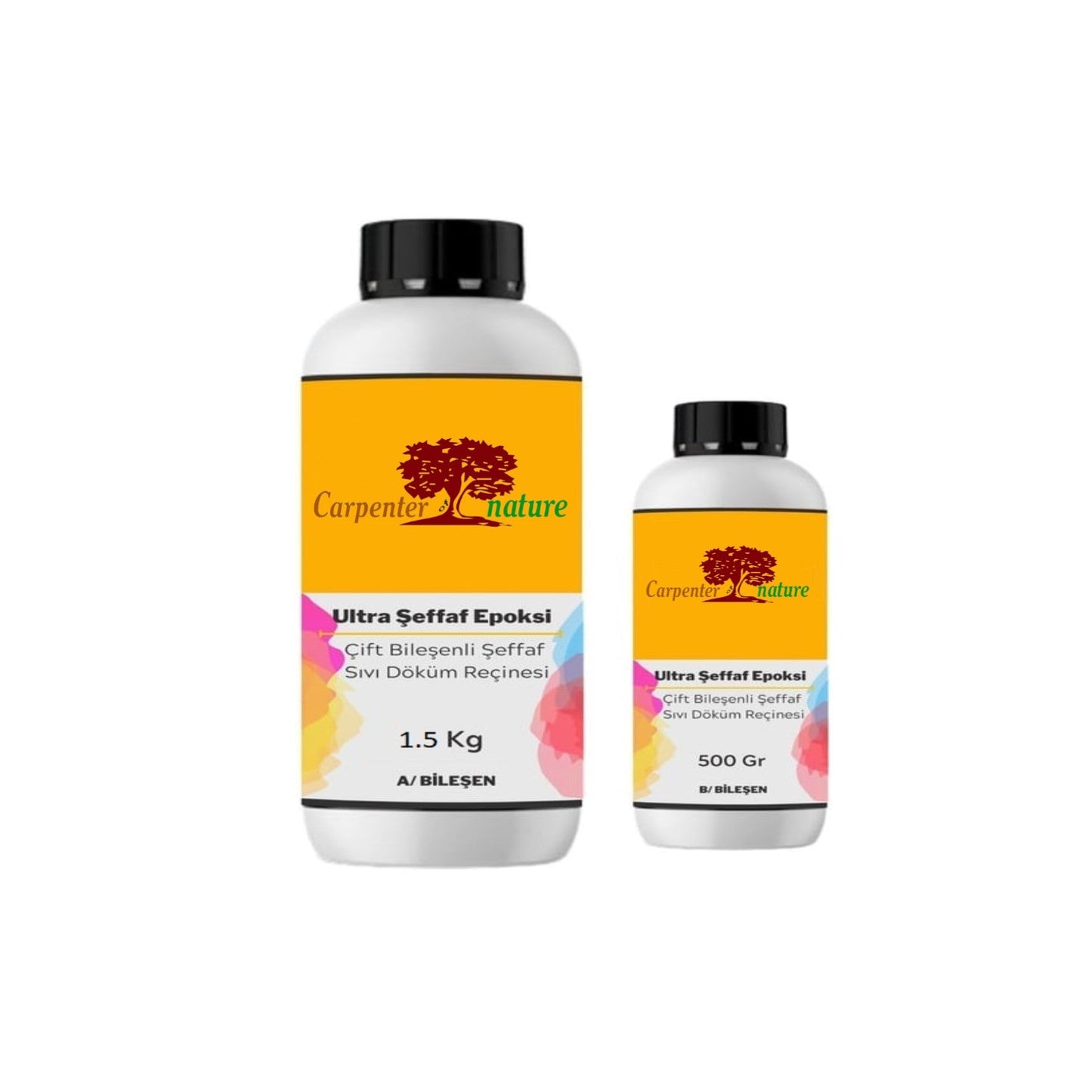 Bubble Free Epoxy Resin Kit 3lt for Casting Crystal Clear