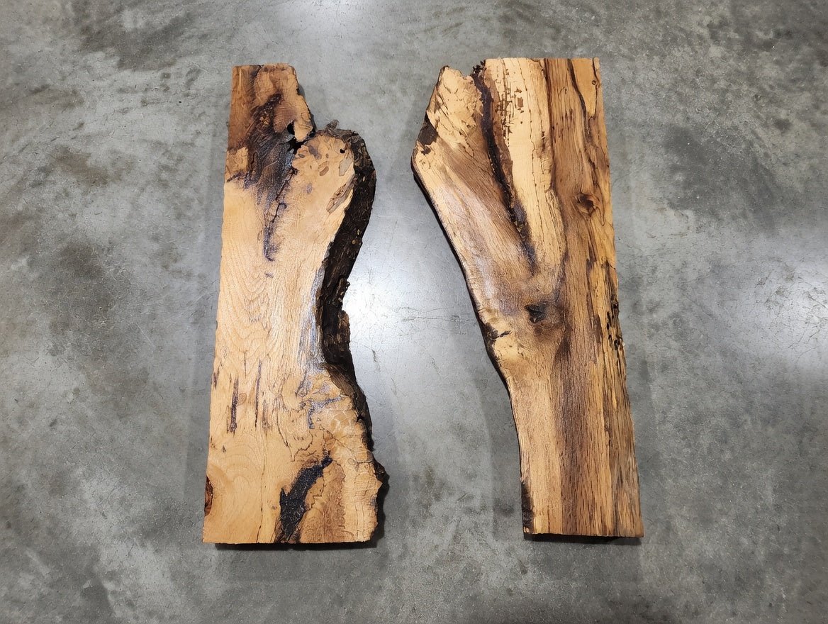 Burl Oak Wood River Slab 20"