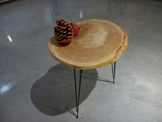 Live Edge Chestnut Coffee Table 40cm - 50cm