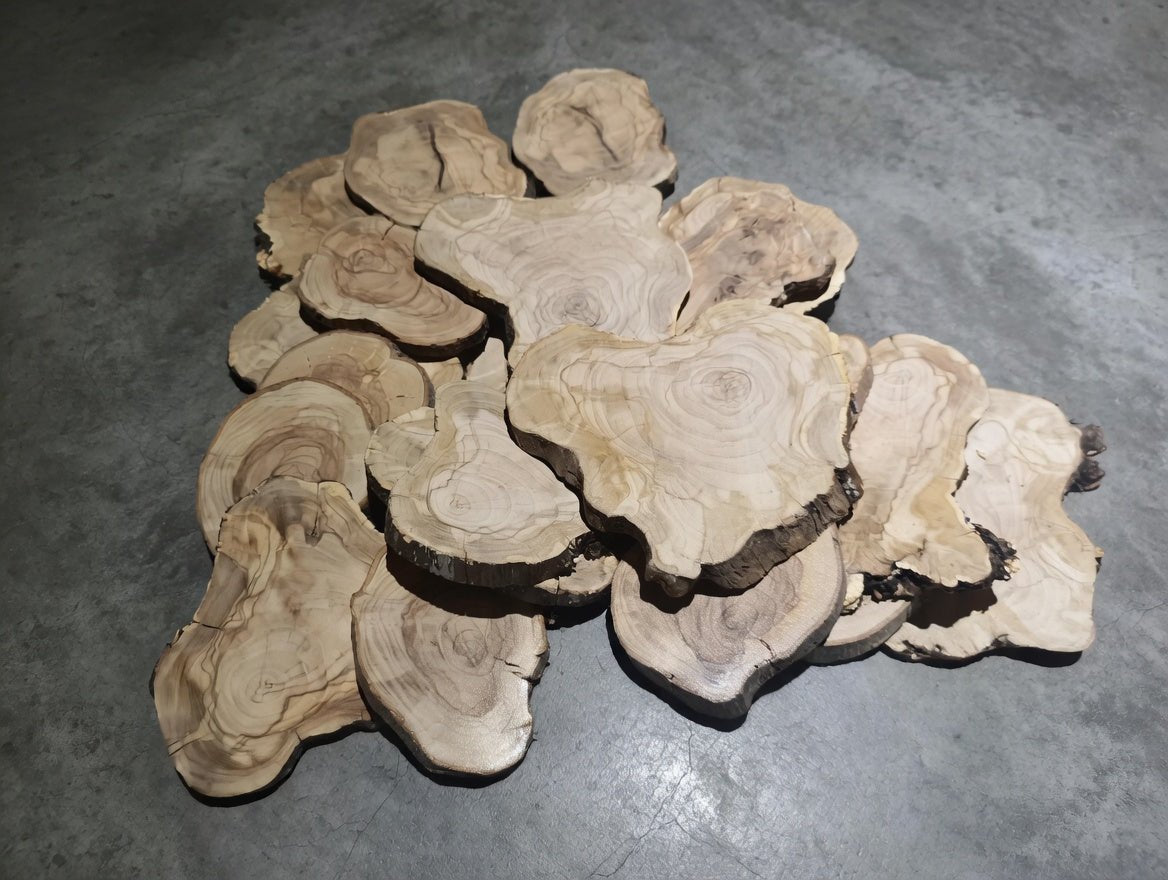 Circle Olive Slabs