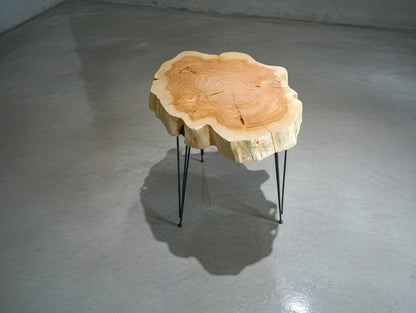 Live Edge Cypress Coffee Table 40cm x 50cm