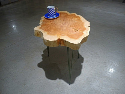 Live Edge Cypress Coffee Table 40cm x 50cm