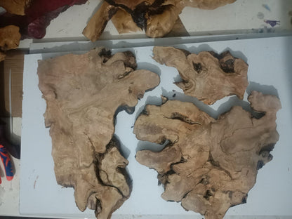Olive Wood Slab Set 3Pcs