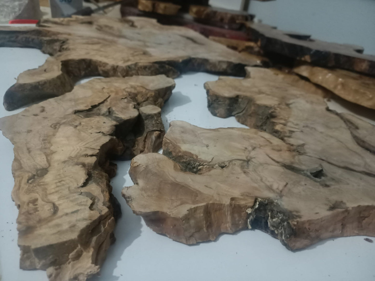 Olive Wood Slab Set 3Pcs