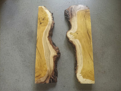 Live Edge Mulberry Wood Slabs for River Table 50cm