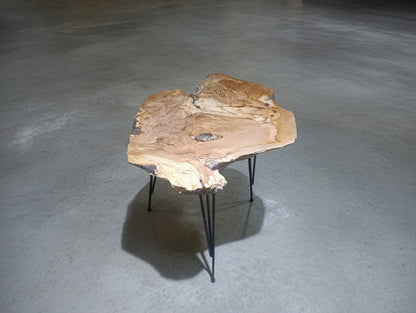 Live Edge Olive End Table 30cm