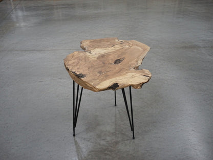 Live Edge Olive End Table 30cm