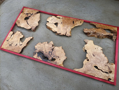 Olive Slab Set for River Table 60cm - 80cm - 120cm - 180cm