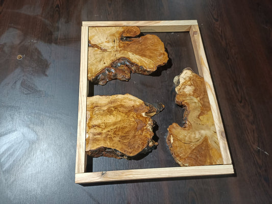 Olive Root Slab Set 12" x 16" 3 Pcs