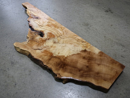Olive Wood Slab for DIY Epoxy River Table 60cm