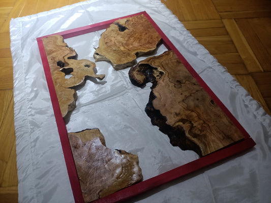 Olive Slab Set for River Table 60cm - 80cm - 120cm - 180cm