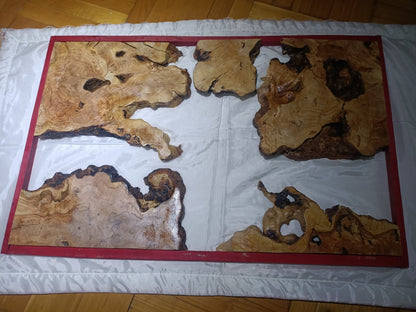 Olive Slab Set for River Table 60cm - 80cm - 120cm - 180cm