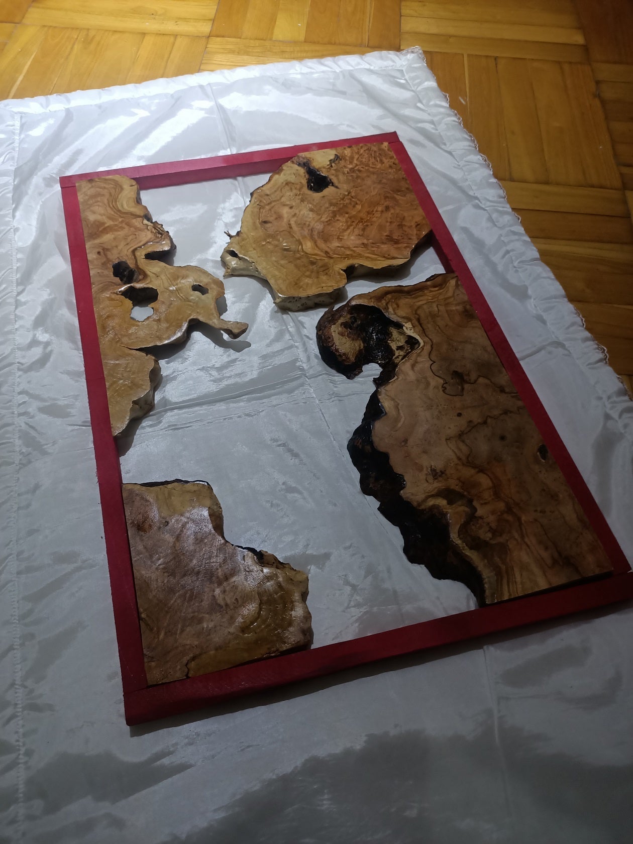 Olive Slab Set for River Table 60cm - 80cm - 120cm - 180cm