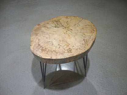 Live Edge End Table from Plane Tree 40cm