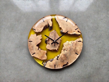 Round Olive Slab Set 5 Pcs
