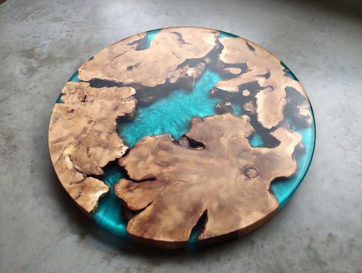Round Side Cover Olive Slab Set
