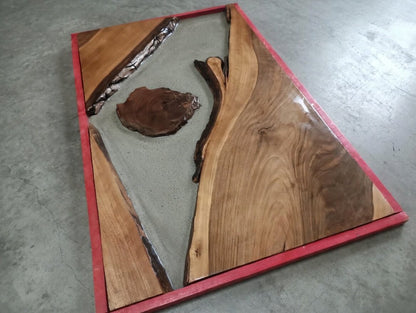 Walnut Slab Set for River Table 60-80-120-180
