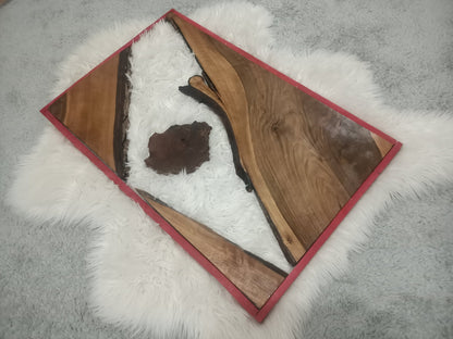 Walnut Slab Set for River Table 60-80-120-180