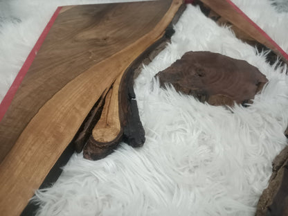 Walnut Slab Set for River Table 60-80-120-180
