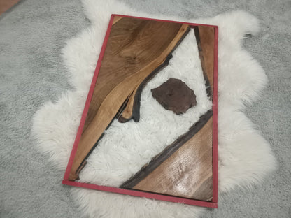 Walnut Slab Set for River Table 60-80-120-180
